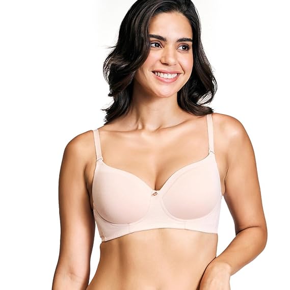 NYKD Cotton by Nykaa Iconic Low Back Party Bra for Women Medium Coverage, Wired, Lightweight, Adjustable Straps – NYB252